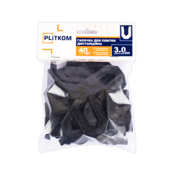 Галочка дистанційна 3.0 мм для плитки Plitkom