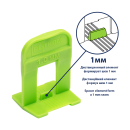 Кліпса системи вирівнювання плитки 1,0 мм Plitkom 500 шт