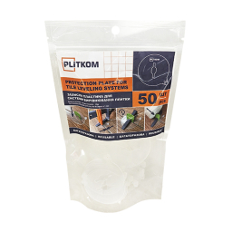 Захисна пластина для системи вирівнювання плитки Plitkom, 50 шт