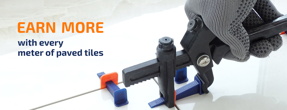 Earn more with every meter of paved tiles
